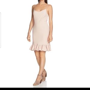 1 State Ruffle Hem Dress